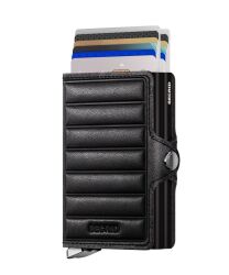 Secrid Premium Twinwallet Emboss Lines Black Cüzdan 